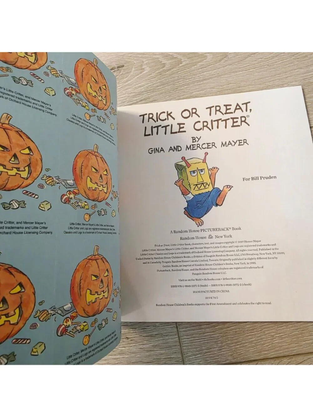 2 Holiday Little Critter Kid Books Trick or Treat Halloween Valentine's Day